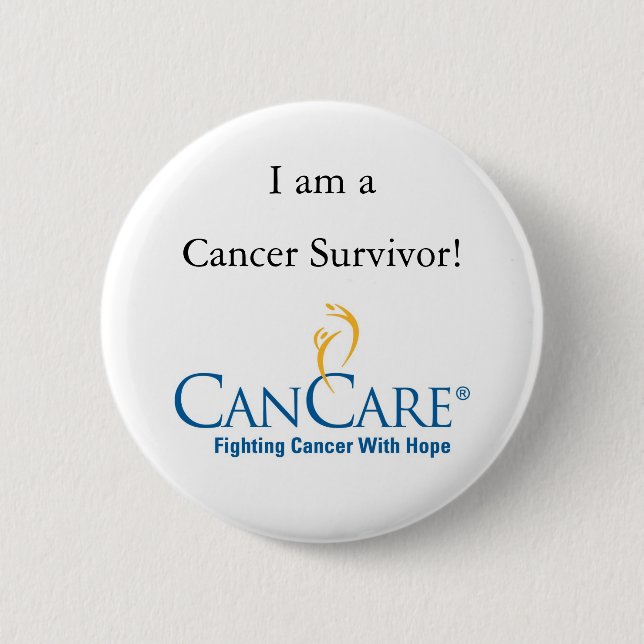 Cancer Survivor Button (Front)