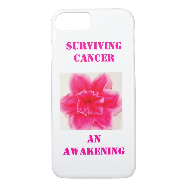 Cancer Survivor Case-Mate iPhone Case (Back)
