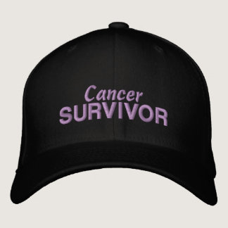 Cancer Survivor Embroidered Baseball Hat