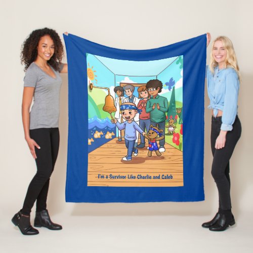 Cancer Survivor Fleece Blanket