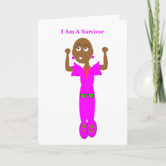 Cancer Survivor Greeting Card. Card