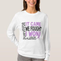 Cancer Survivor It Came We Fought I Won T-Shirt