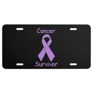 Cancer Survivor License Plate