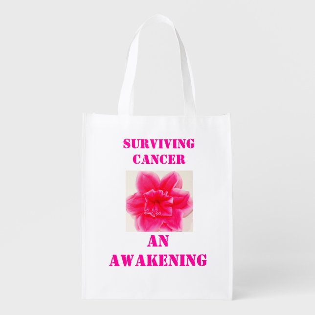Cancer Survivor Shopping Bag (Front)