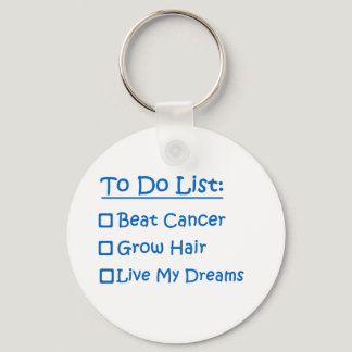 Cancer Survivor To Do List Keychain