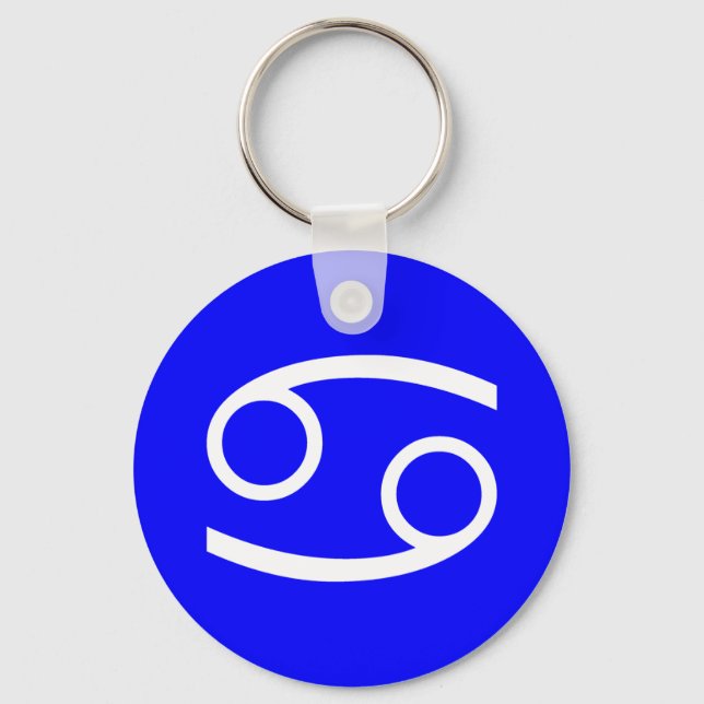 Cancer Symbol Keychain (Front)