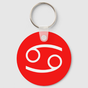 Cancer Symbol Keychain