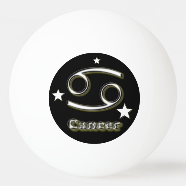 Cancer symbol Ping-Pong ball (Front)
