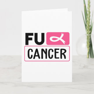 Cancer T shirt Print Card