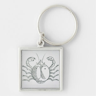 Cancer (the Crab) an illustration from the 'Poetic Keychain