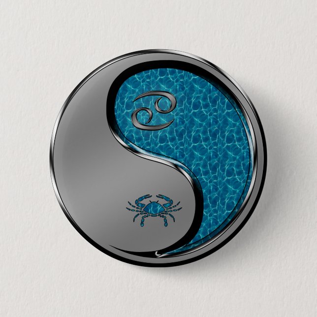 Cancer the Crab Button (Front)