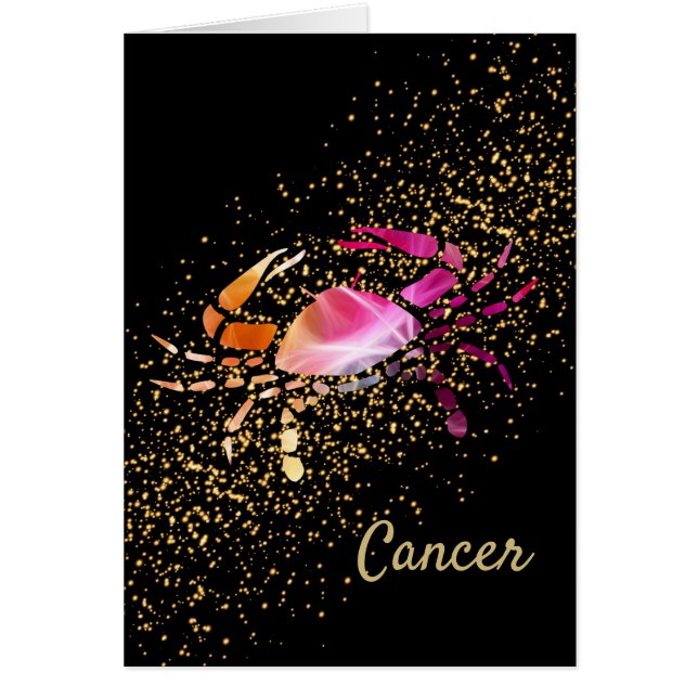 Cancer the Crab Cards (Front)