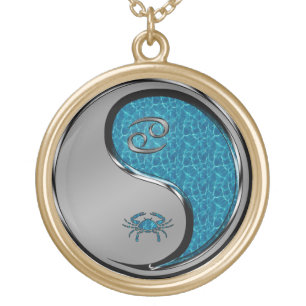 Cancer the Crab Gold Plated Necklace