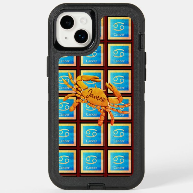 Cancer - The Crab (June 22 - July 22)  Otterbox iPhone Case (Back)