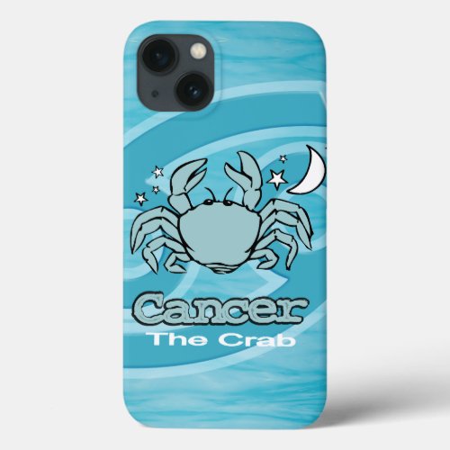 Cancer The Crab water sign ipad case