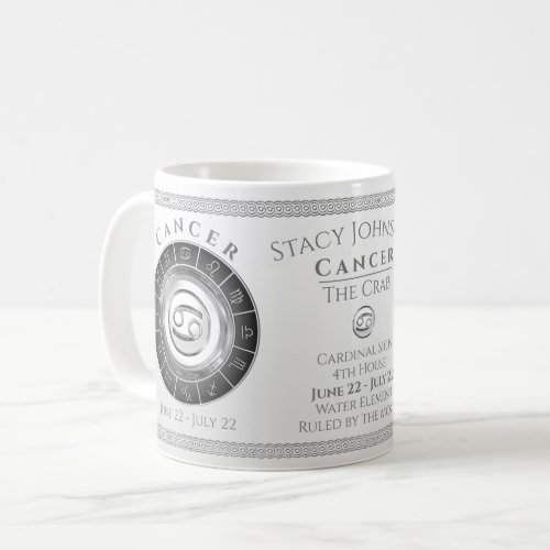 Cancer _ The Crab Zodiac Sign Coffee Mug