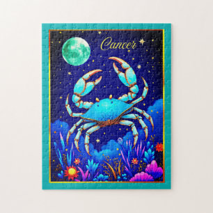 Cancer the Crab Zodiac Sign Jigsaw Puzzle