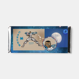Cancer Theme birthday party favor Hershey Bar. Bar Favors