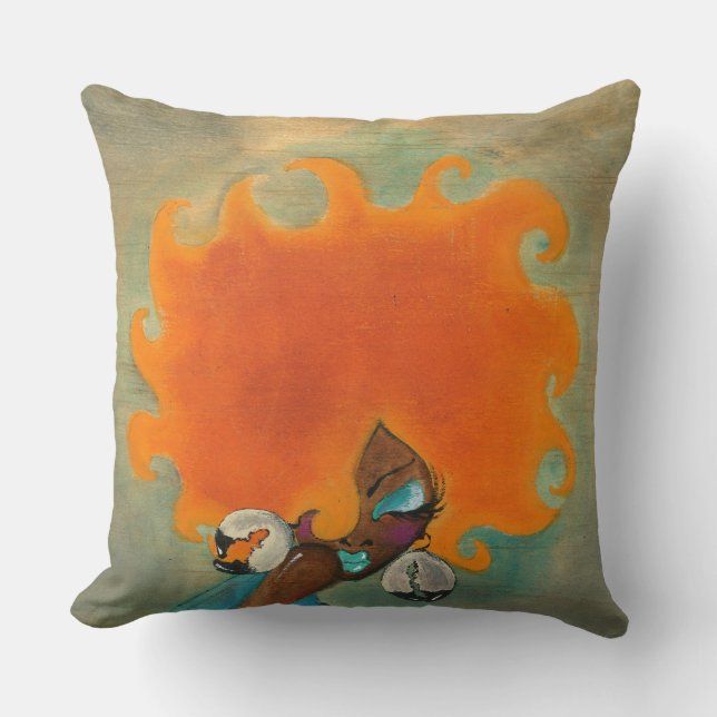 CANCER Throw Pillow 20" x 20" (Front)