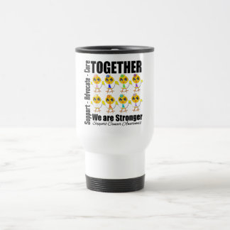 Cancer - Together We Are Stronger Travel Mug