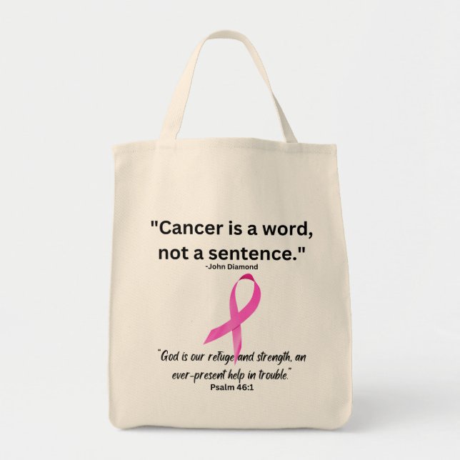 Cancer Tote Bag (Front)