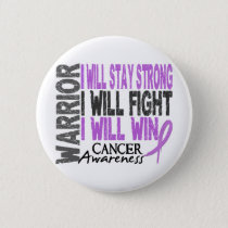 Cancer Warrior Button