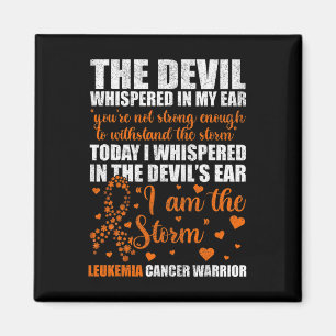 Cancer Warrior Leukemia Awareness Month Warrior Magnet