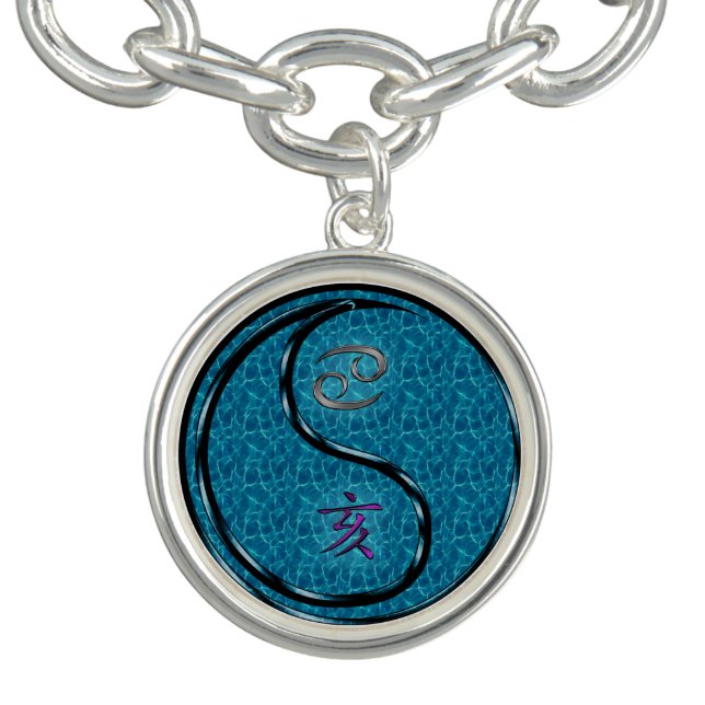 Cancer & Water Boar Bracelet (Design)