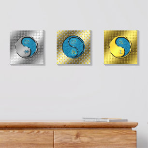 Cancer & Water Dragon Canvas Photo Tile