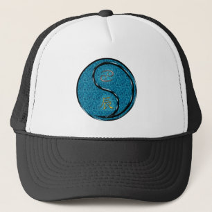 Cancer & Water Dragon Trucker Hat