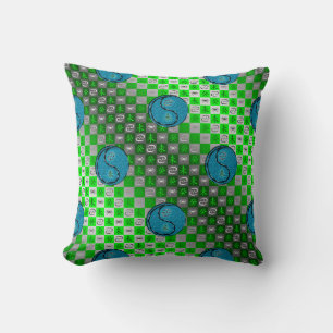 Cancer & Water Goat Throw Pillow