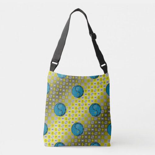 Cancer & Water Monkey Crossbody Bag