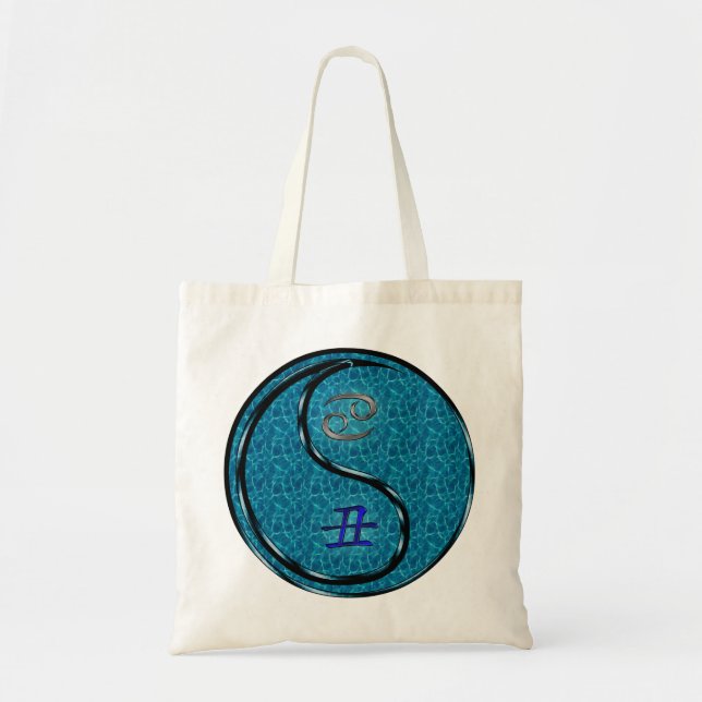 Cancer & Water Ox Tote Bag (Front)