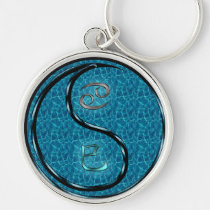 Cancer & Water Snake Keychain