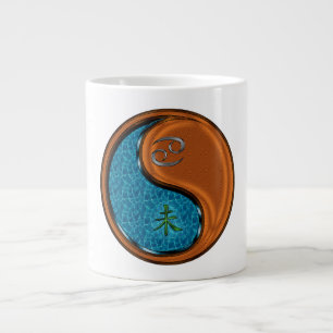 Cancer & Wood Goat Giant Coffee Mug