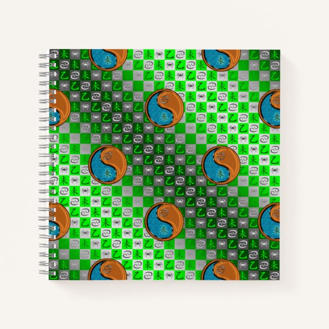 Cancer & Wood Goat Notebook (Front)