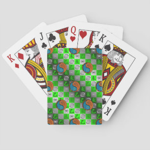 Cancer & Wood Goat Poker Cards