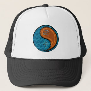 Cancer & Wood Horse Trucker Hat
