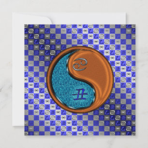 Cancer & Wood Ox Card