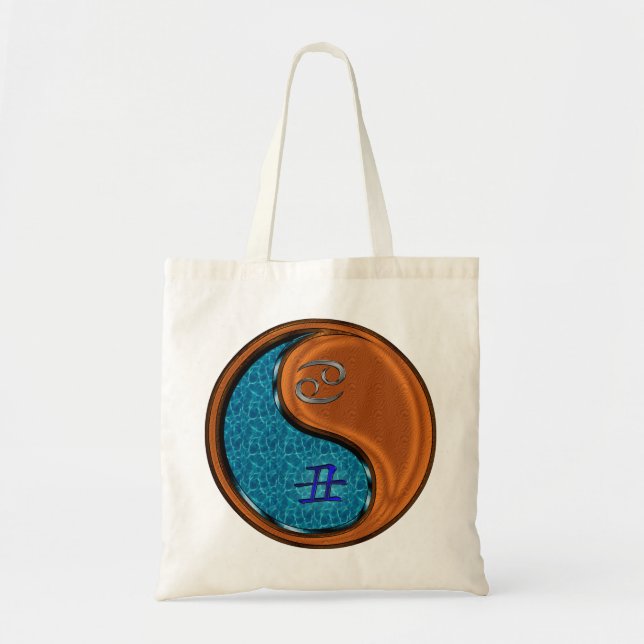 Cancer & Wood Ox Tote Bag (Front)