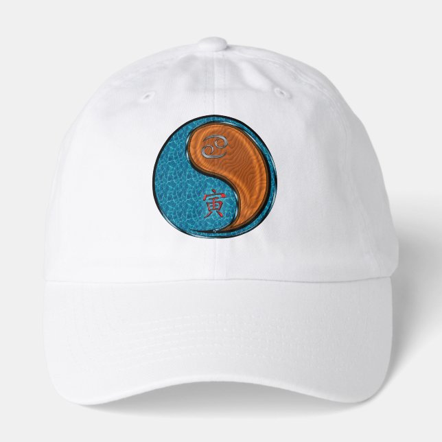 Cancer & Wood Tiger Hat (Front)
