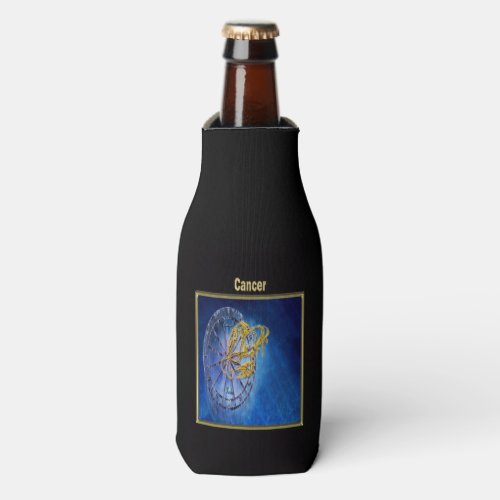 Cancer Zodiac Astrology design Horoscope Bottle Cooler