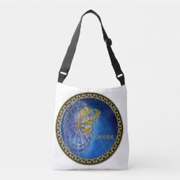 Cancer Zodiac Astrology design Horoscope Crossbody Bag