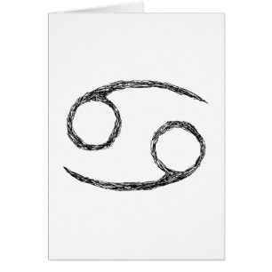 Cancer. Zodiac Astrology Sign. Cards
