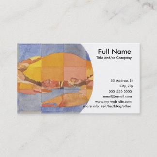 Cancer Zodiac Business Card
