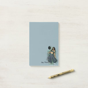 Cancer Zodiac MoonChild Goddess Belly Dancer Post-it Notes