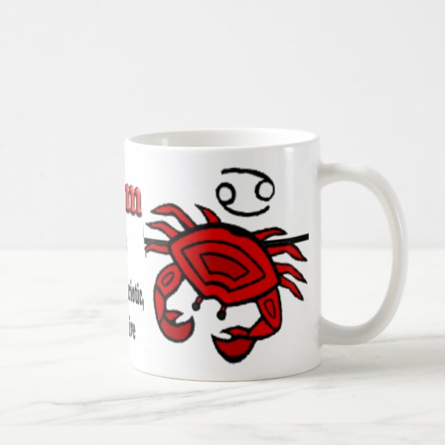 Cancer Zodiac Mother's Day Coffee Mug (Right)