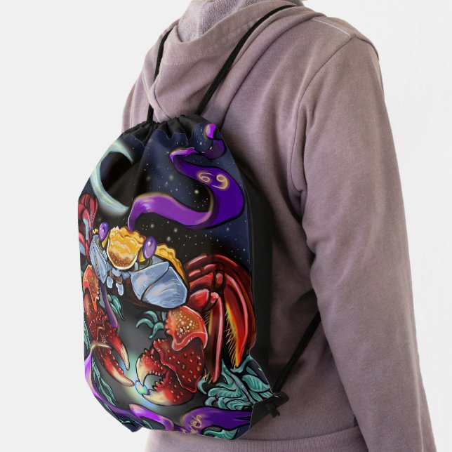 Cancer zodiac sign backpack (Insitu)