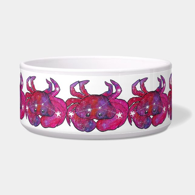 Cancer Zodiac Sign Bowl (Front)