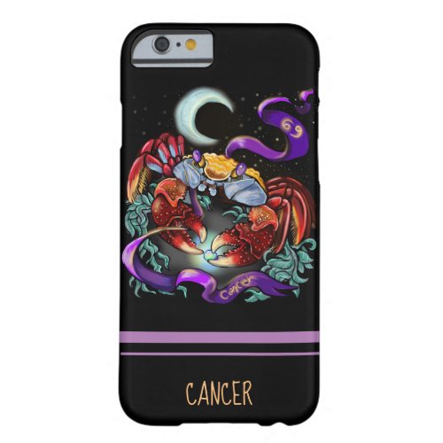 Cancer zodiac sign barely there iPhone 6 case